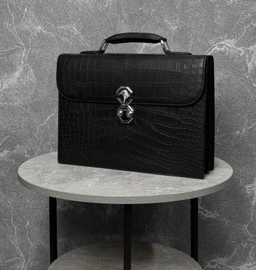 Портфель из натуральной кожи крокодила Stefano Ricci LUX-124512