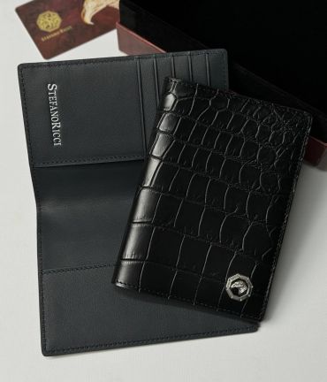 Обложка на паспорт из натуральной кожи крокодила Stefano Ricci LUX-124705