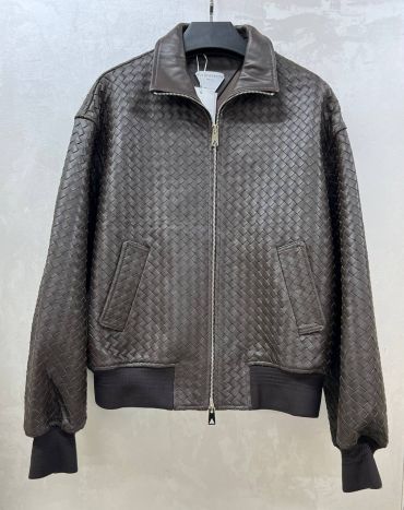 Куртка кожаная Bottega Veneta LUX-124775
