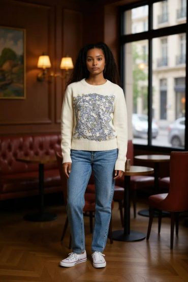 Свитер женский Christian Dior LUX-124837