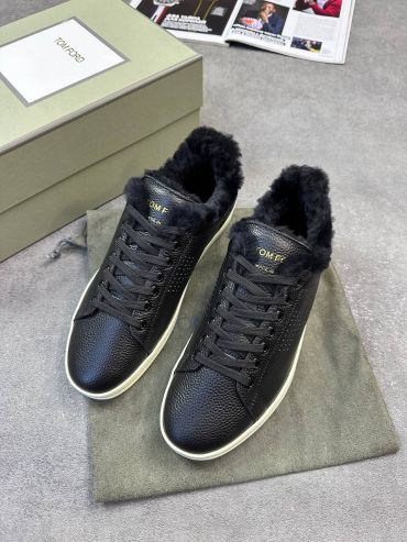 Кеды с мехом мужские Tom Ford LUX-124879