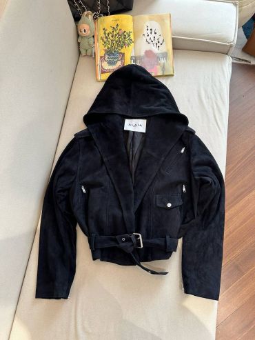 Замшевая куртка Alaia LUX-125091