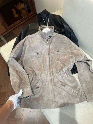 Замшевая куртка The Row LUX-125097