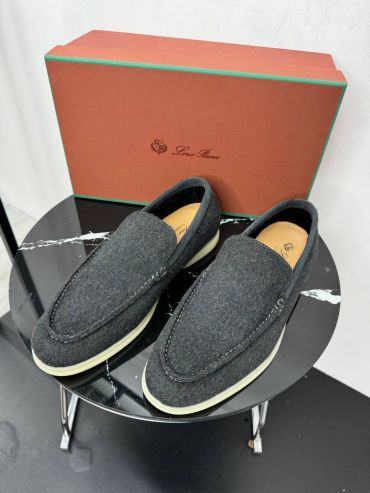 Лоферы   из натурального кашемира Loro Piana LUX-125513