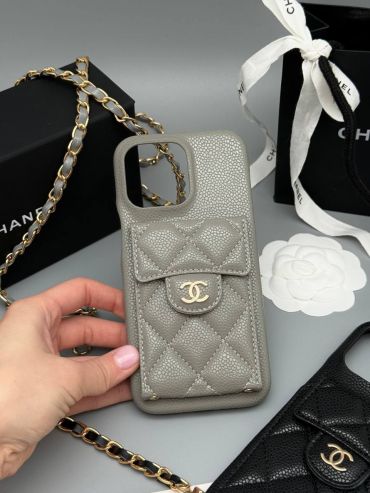 Чехол на Iphone 16 pro max  Chanel LUX-125796