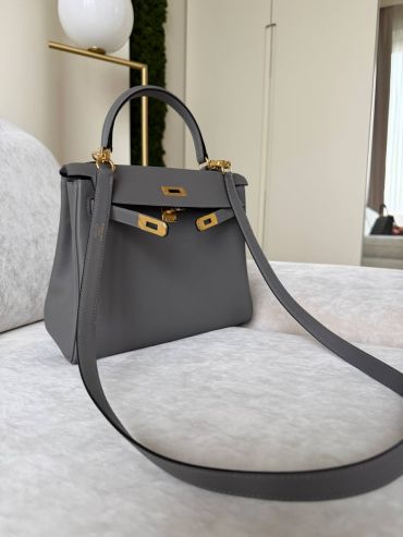 Сумка женская  Kelly 25, GHW Togo  Hermes LUX-126374