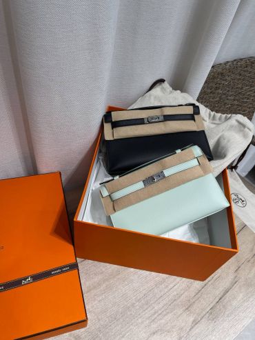  Сумка женская Kelly Pochette Hermes LUX-127144