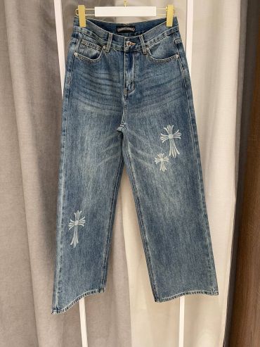 Джинсы CHROME HEARTS LUX-127488