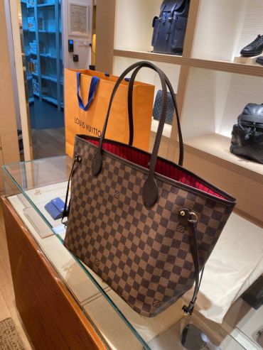 Сумка женская Neverfull Louis Vuitton LUX-128479
