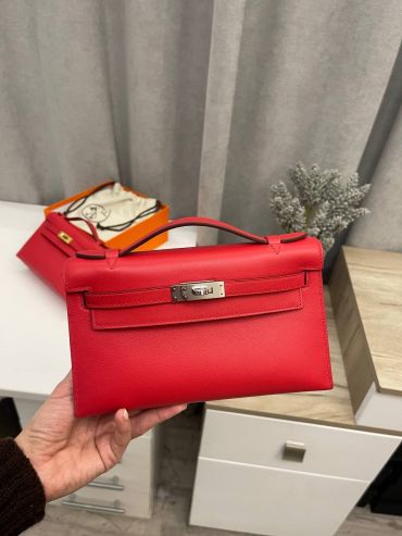  Сумка женская Kelly Pochette Hermes LUX-128941
