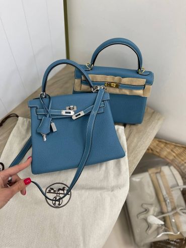 Сумка женская Kelly 25, GHW Togo Hermes LUX-129017