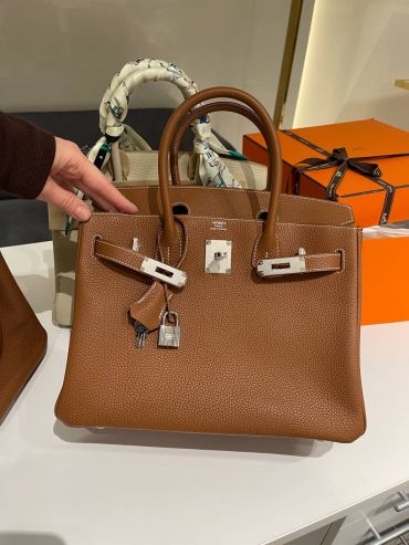 Сумка женская Birkin 30, Togo Hermes LUX-129160