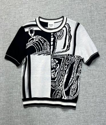 Футболка женская Hermes LUX-129611