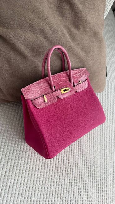 Сумка женская  Birkin , 25 cm, GHW Hermes LUX-130470