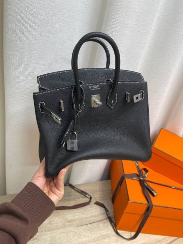 Сумка женская  Birkin , 25, Togo, PHW Hermes LUX-130497