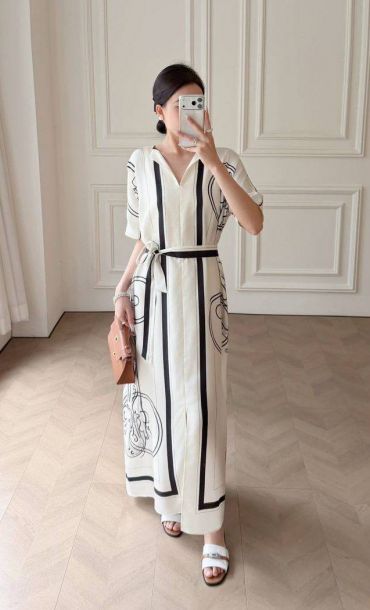 Платье Hermes LUX-131486