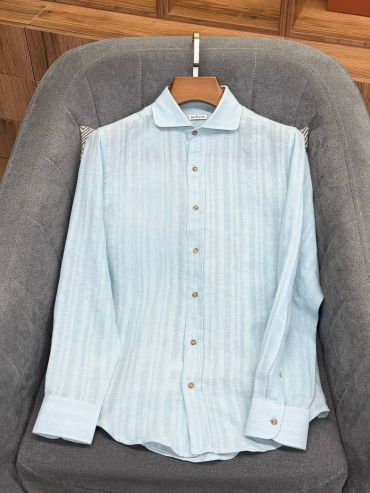 Льняная рубашка Kiton LUX-132886