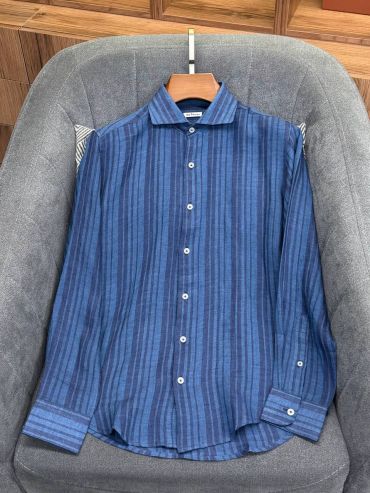 Льняная рубашка Kiton LUX-132882