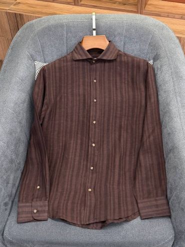 Льняная рубашка Kiton LUX-132883