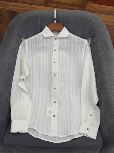 Льняная рубашка Kiton LUX-132888