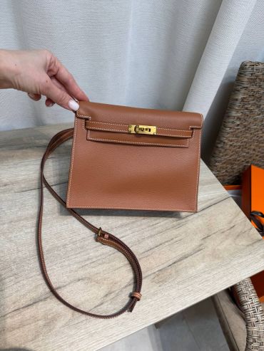 Сумка женская  Kelly dance, Evercolor leather Hermes LUX-132889