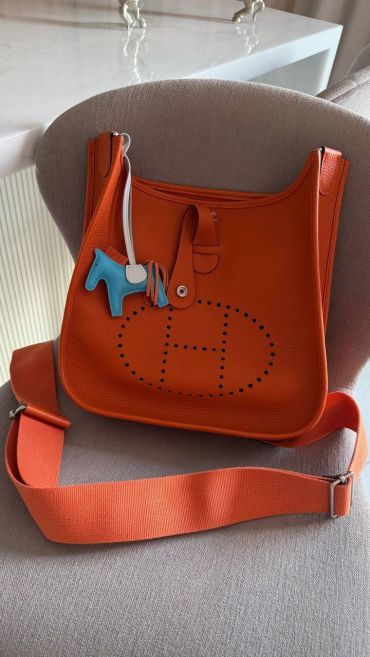 Сумка женская Evelyne 29 cm Clemence leather Hermes LUX-133479