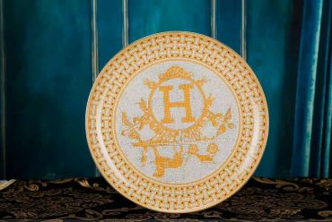 Тарелка 32см Hermes LUX-133624