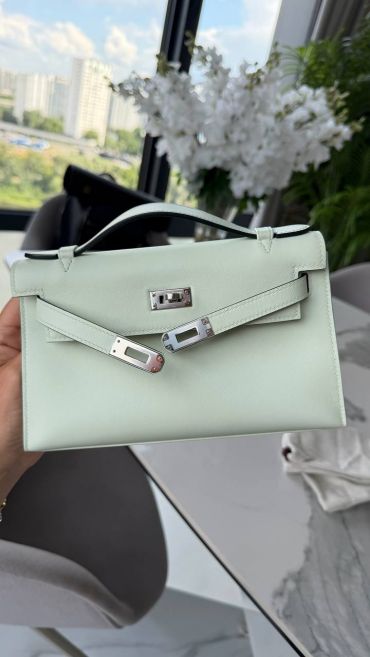 Сумка женская Kelly Pochette Hermes LUX-135136
