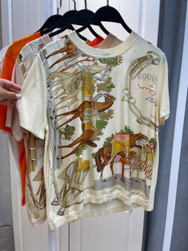 Футболка женская Hermes LUX-135714