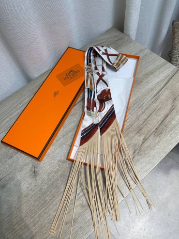 Шелковая лента Twilly Hermes LUX-135996