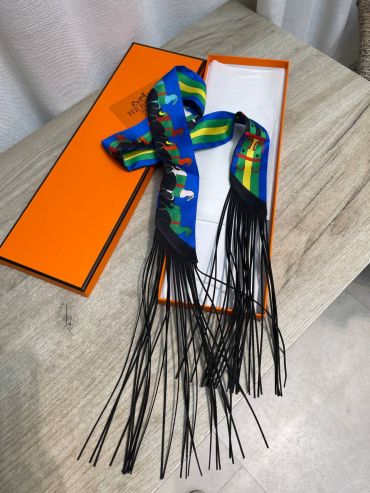 Шелковая лента Twilly Hermes LUX-135986