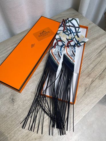 Шелковая лента Twilly Hermes LUX-135985