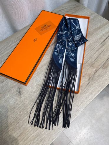Шелковая лента Twilly Hermes LUX-135984