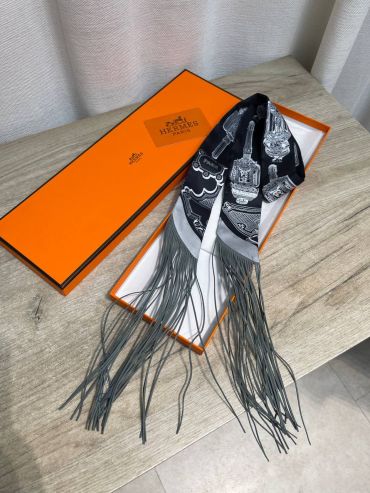 Шелковая лента Twilly Hermes LUX-135980