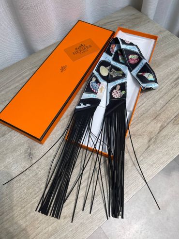 Шелковая лента Twilly Hermes LUX-135981