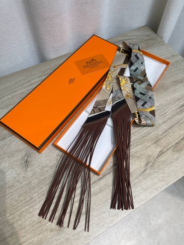Шелковая лента Twilly Hermes LUX-135978