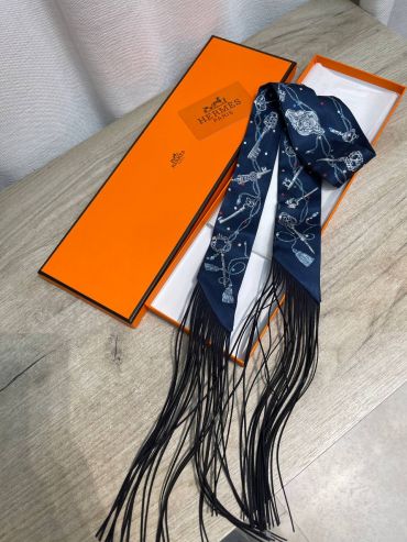 Шелковая лента Twilly Hermes LUX-135977