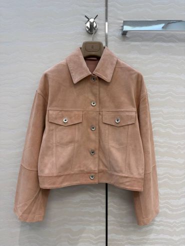 Замшевая куртка Brunello Cucinelli LUX-136136