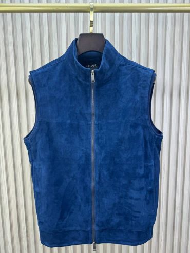 Замшевый жилет ZEGNA LUX-136177