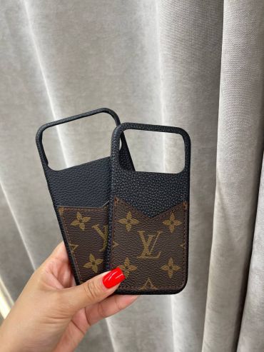 Чехол LV 17 Pro и 17 Pro Max  Louis Vuitton LUX-136182