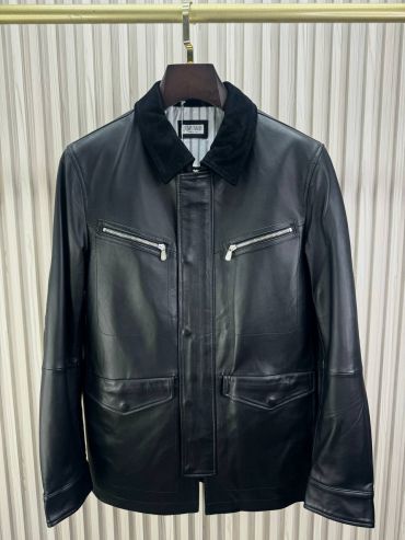 Кожаная куртка Brunello Cucinelli LUX-136738