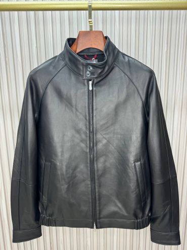 Кожаная куртка Brunello Cucinelli LUX-136961