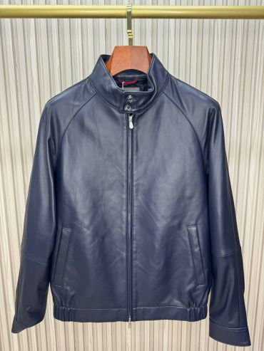 Кожаная куртка Brunello Cucinelli LUX-136959