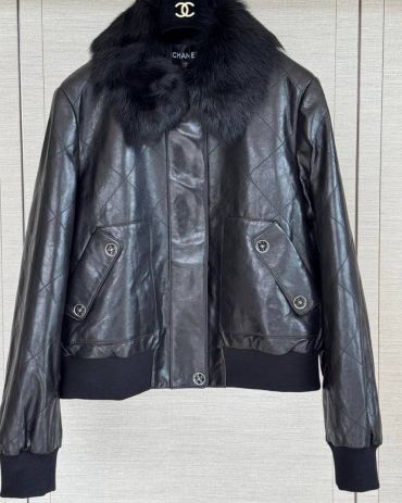 Кожаная куртка Chanel LUX-136967