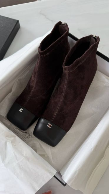  Ботинки женские Chanel LUX-137030