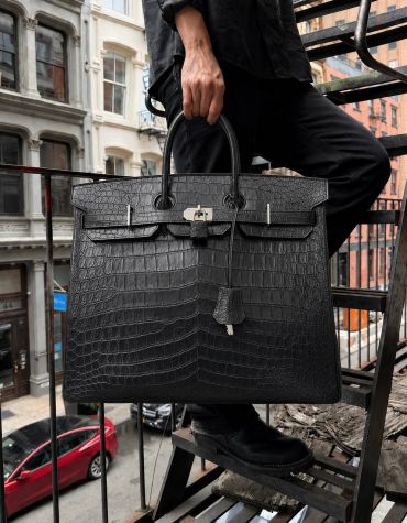 Сумка мужская Birkin 50см Hermes LUX-137532