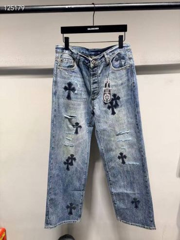 Джинсы  CHROME HEARTS LUX-137856
