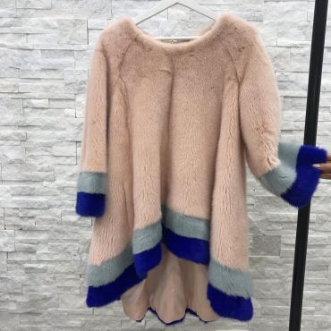 Пончо меховое  LUX-26760