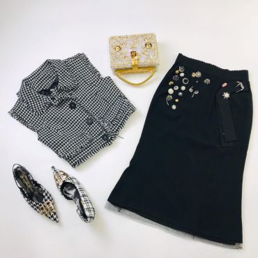 Костюм женский юбочный Dolce & Gabbana ОДЖ-218