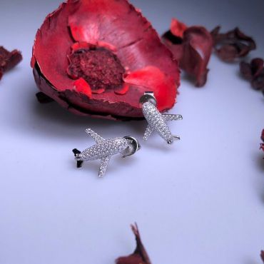 Серьги  LUX-10392